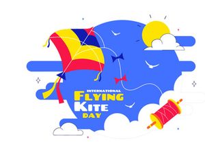 11 National Kite Flying Day Illustration