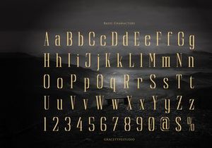 Reqaela | Display Serif Font