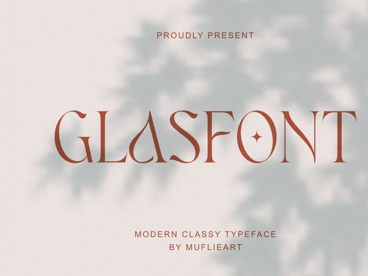 Glasfont
