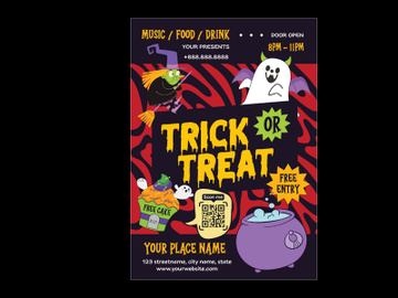Trick Or Treat Flyer preview picture