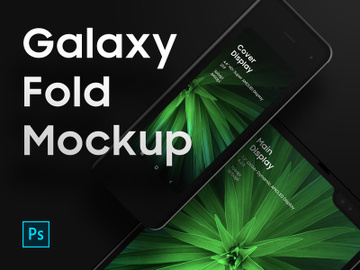 Samsung Galaxy Fold Mockups preview picture