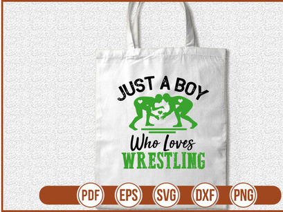 Just A Boy Who Loves Wrestling