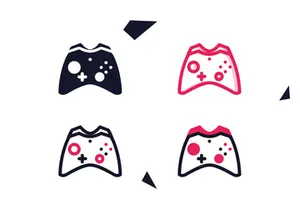 Console Game Icon Set