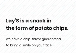 Lay's Patato Chip Store App Design