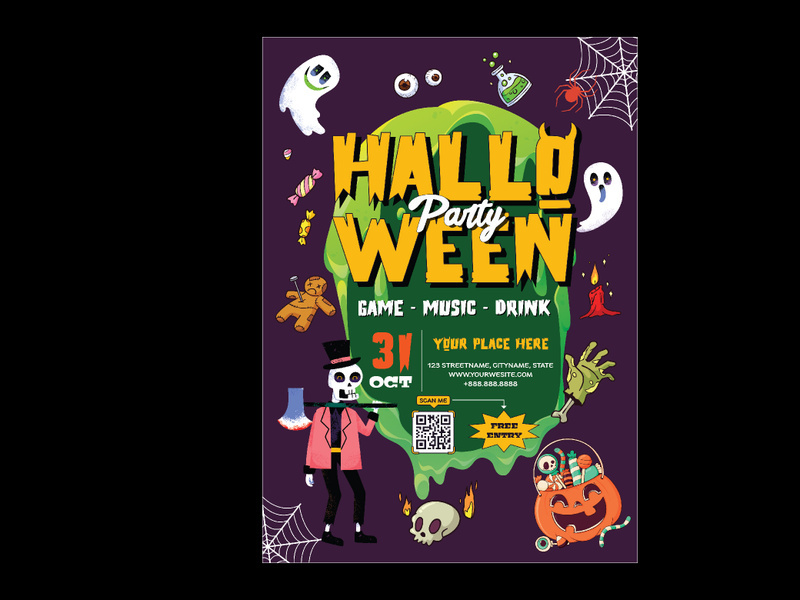 Halloween Party Flyer