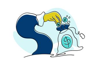 Investment Business flat Illustration