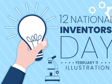 12 National Inventors Day Illustration preview picture