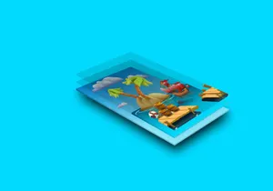 UI Design - Mobile Display Mockup 01