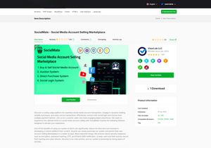 AssetFlow - Free & Subscription Based Code And Theme Marketplace v1.0.0