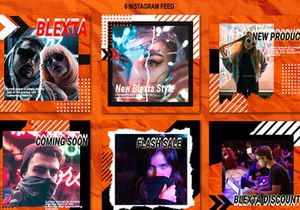 Blexta - Instagram Template