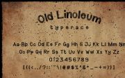 Old Linoleum - Typeface
