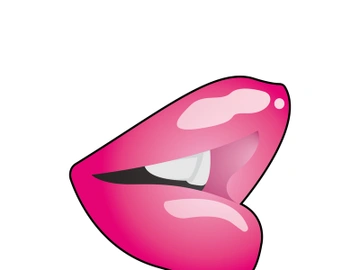 Woman's lips icon vector illustration design template preview picture