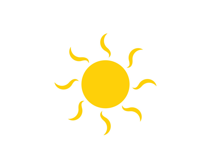 Sun Vector illustration Icon