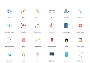 Medical Color Icons