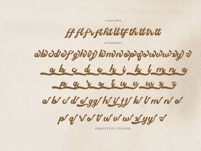 Nostalgia Riviera | Handwritten Bold Script