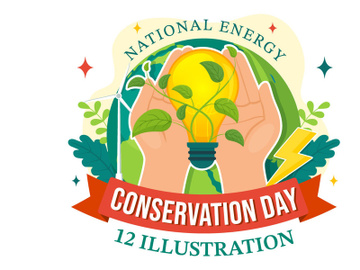 12 National Energy Conservation Day Illustration preview picture