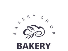 Bread Vintage style Logo Design Vector, label product Bake shop Homemade template