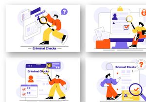 9 Criminal Checks Illustration