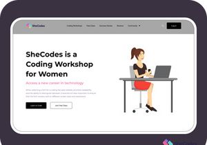 SheCodes Website Redesign