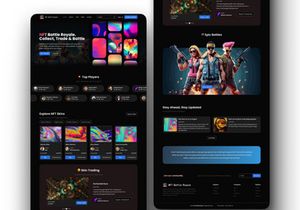 NFT Gaming Website