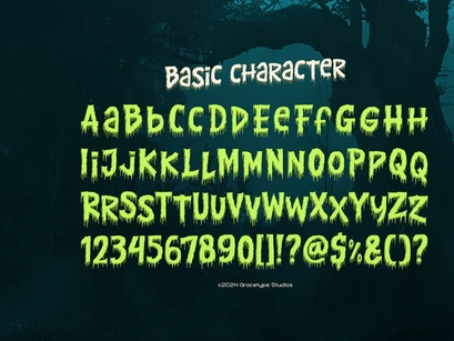 Spillknot | Dripping Horror Font