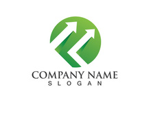 Business finance and Marketing logo Vector illustration  design