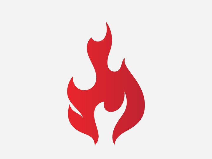 Fire flame vector illustration design