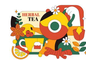 10 Herbal Tea Illustration