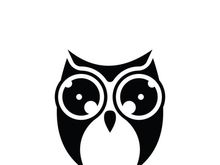 Owl logo icon design animal and simple business abstract vector