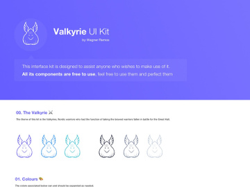 Valkyrie UI Kit preview picture