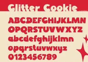 Glitter Cookie - Bold Display