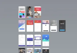 Next Mark v1.0 - the fashion E-commerce app UI Kit