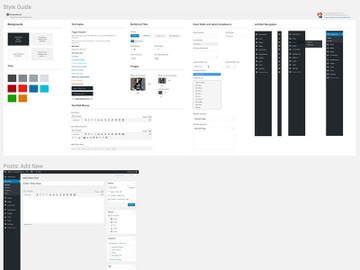 WordPress Admin UI Kit preview picture