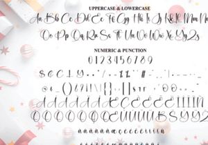 Christmas Birthday Font
