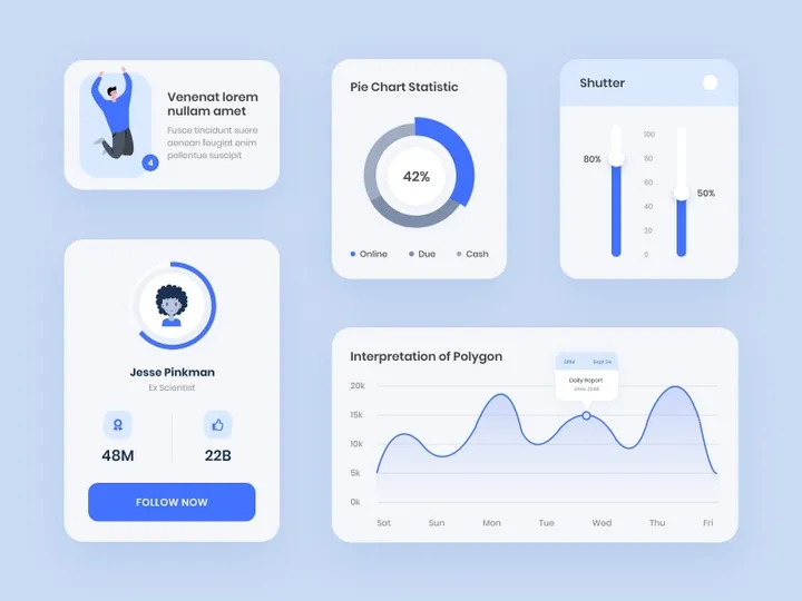 UI Kits & Widgets (Freebies)