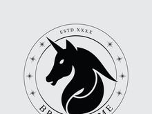 Horse vintage logo