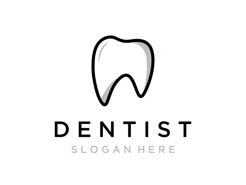 Dental abstract logo. Dental Health, dental care and dental clinic. Logo for health, dentist and clinic.