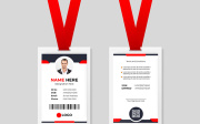 Corporate ID Card Template Ver-16