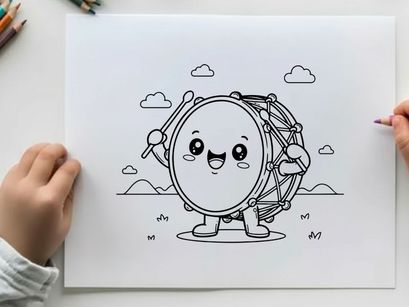 Cute sun character holding itself vector illustration flat design