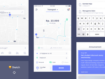 Online Transport UI preview picture