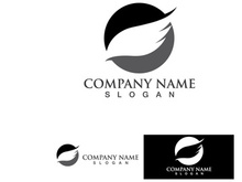 Wing Bird Logo Vector Icon V3