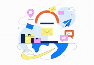 10 World Postal Day Illustration