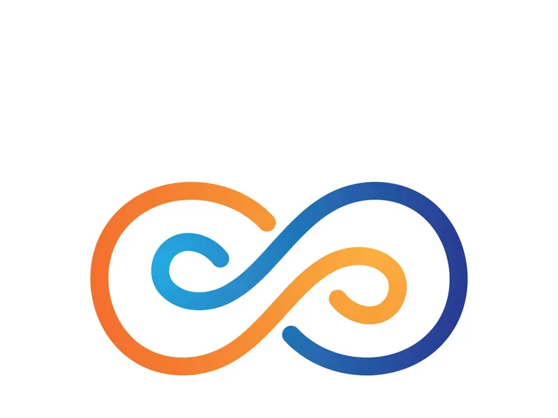 Infinity logo and symbol Design Vector