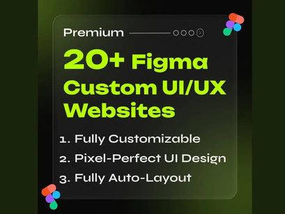 20+ Modern Website UI/UX Templates for Figma | Web Design Kit