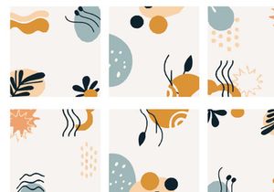 abstract botanical background