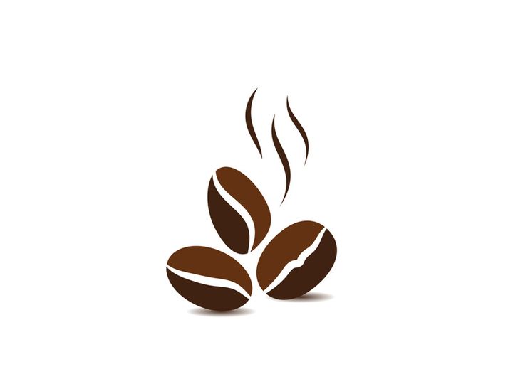 Coffee cup icon Logo Template design