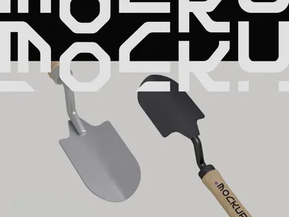 Garden Hand Scoop Mockup