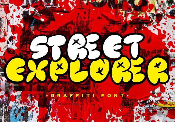Street Explorer - Display Font