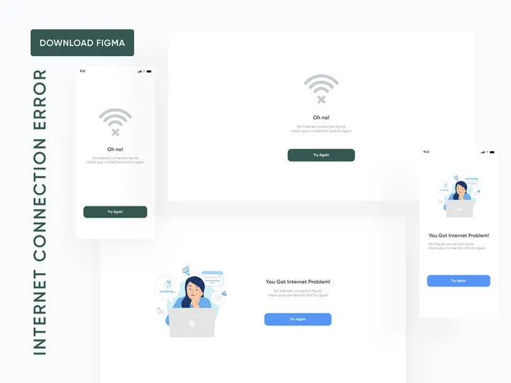404 Error UI Templates
