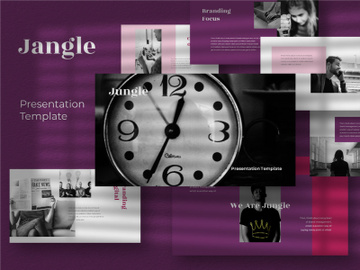 Jungle Keynote Template preview picture